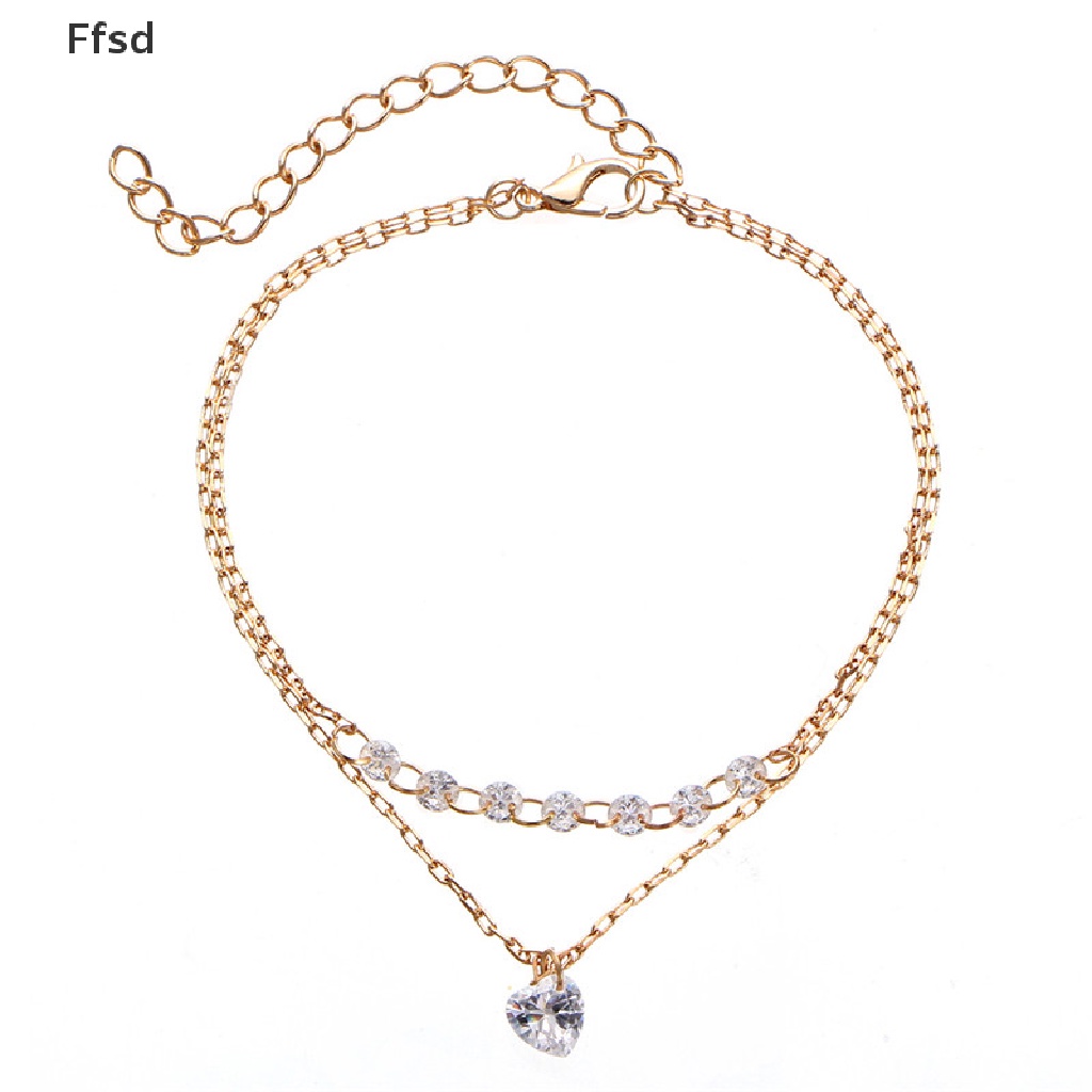 {Ffsd} Vòng Tay Chuỗi Hạt Pha Lê Vô Cực Trang Sức Làm Quà Tặng