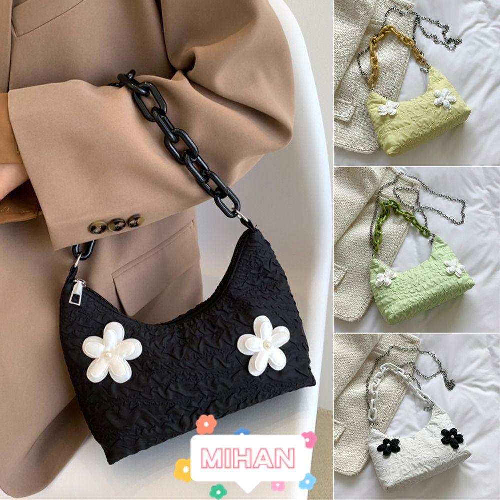 Túi Đeo Chéo Vai Bằng Nylon Họa Tiết Hoa Thời Trang MIHAN1