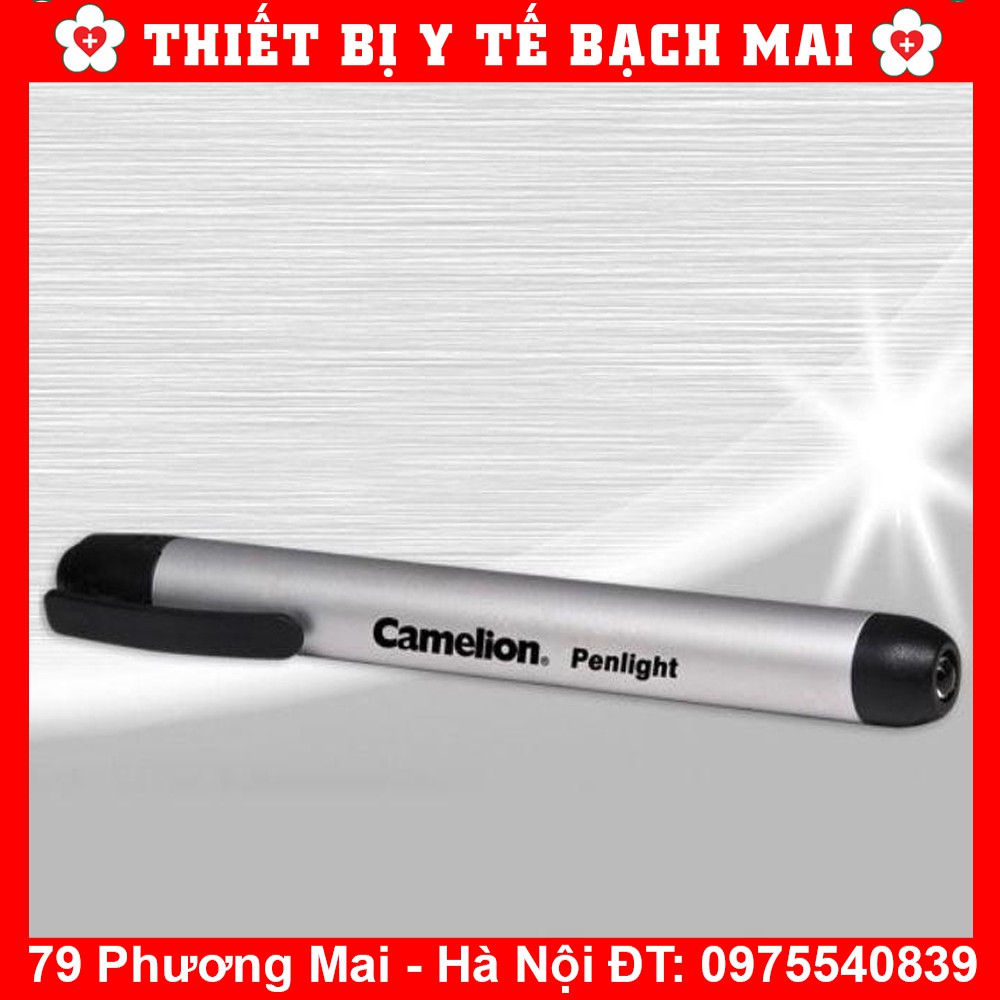 Đèn Pin Bút Soi Đồng Tử, Tai Mũi Họng CAMELION [ÁNH SÁNG VÀNG]