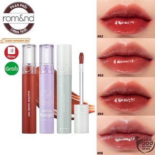 Son Tint Bóng Siêu Lì, Căng Mọng Môi Hàn Quốc Romand Glasting Water Tint 4g