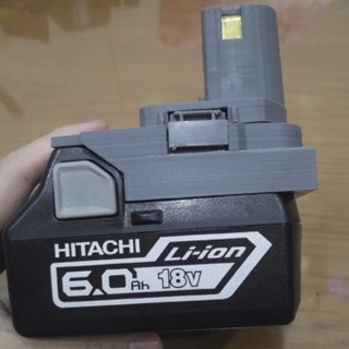 Đế chuyển pin Hitachi 18V dùng cho máy Ryobi 18v