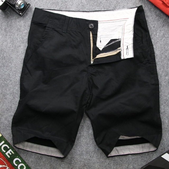 QUẦN SHORT NAM - kaki thời trang nam chất liệu cotton mềm mịn, quần sọt kaki ngang gối thoáng mát QK04p