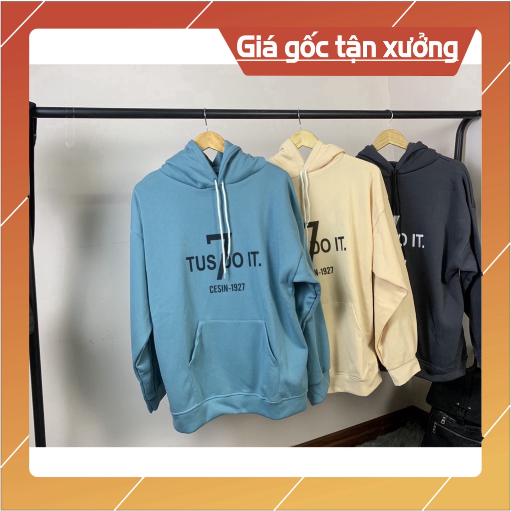 Áo Khoác nỉ HOODIE  UNISEX Nam Nữ Chất Vải nỉ cotton cao cấp Dày Dặn Ấm Áp (Mã 14: TUS7 )