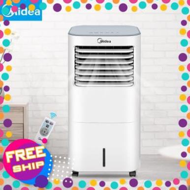 Quạt điều hòa không khí Midea AC120-17ARW có điều khiển - quạt công nghiệp - quạt đá - quạt hơi nước GREEN INTETOR STORE