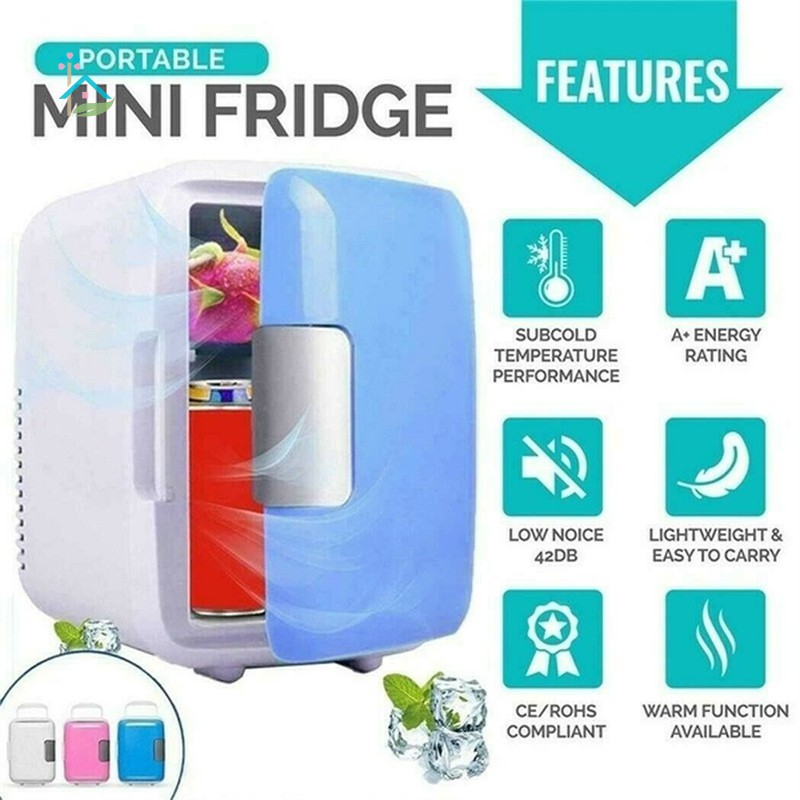 VN (Hàng Mới Về) Tủ Lạnh Mini 4l Đa Năng Tiện Dụng