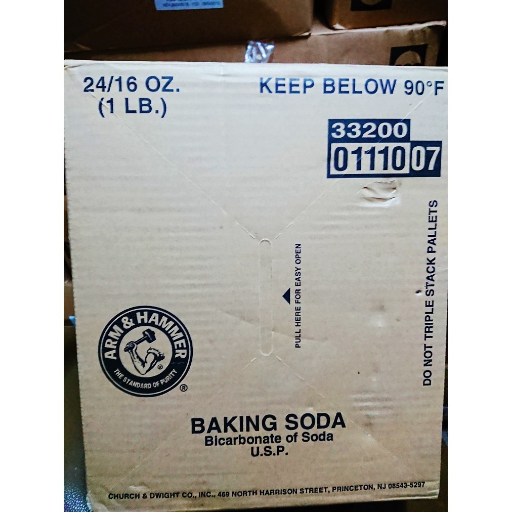 24 hộp Bột Baking Soda 454gr