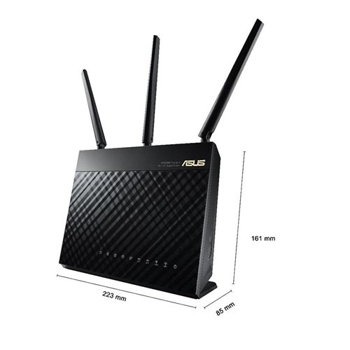 Bộ phát Wifi băng tần kép Asus RT-AC68U BH hãng 7/2023