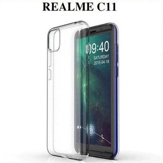 ốp lưng silicon oppo realme C11 dẻo trong suốt