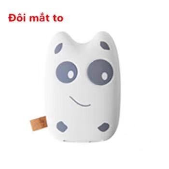 Sạc Dự Phòng,pin dự phòng Totoro II 12000mAh Hình Dạng Răng Sữa Em Bé, Đầu Ra USB Kép, Hổ Trợ Sạc Nhanh 2A