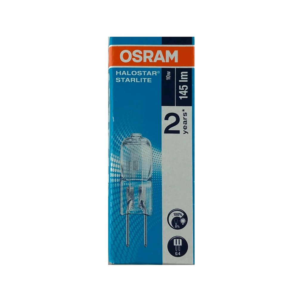 (SALE) Bóng đèn halogen 12V 10W đui G4 Osram 64415S