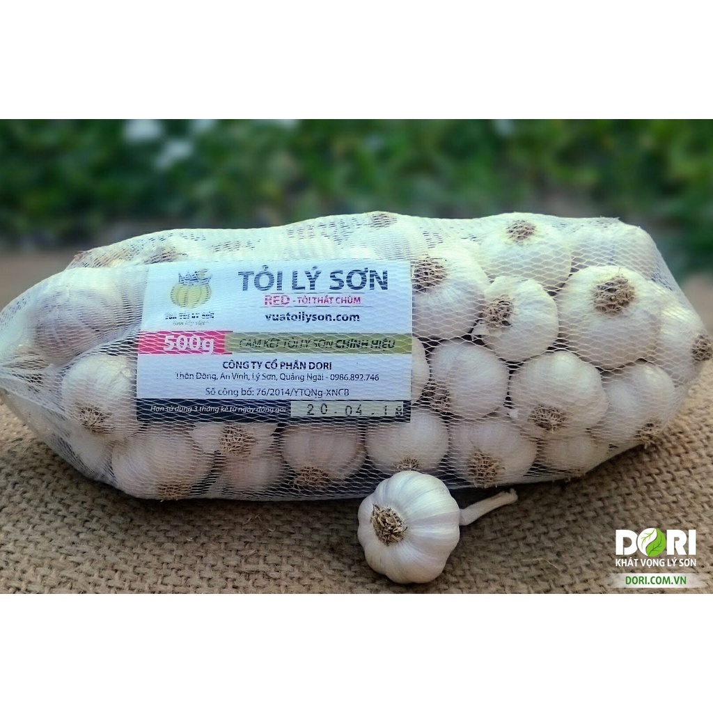 Hành tím và tỏi Lý Sơn .