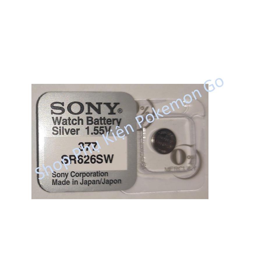 Pin SONY SR416SW / SR521SW / SR621SW / SR626SW / SR920SW / SR927SW 1.55V Loại 1 Viên