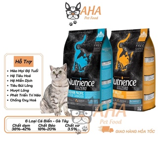 Thức Ăn Cho Mèo Nutrience Subzero Bao 500g - Thịt Gà, Cá Trích, Cá Tuyết, Cá Hồi, Rau Củ, Trái Cây Tự Nhiên