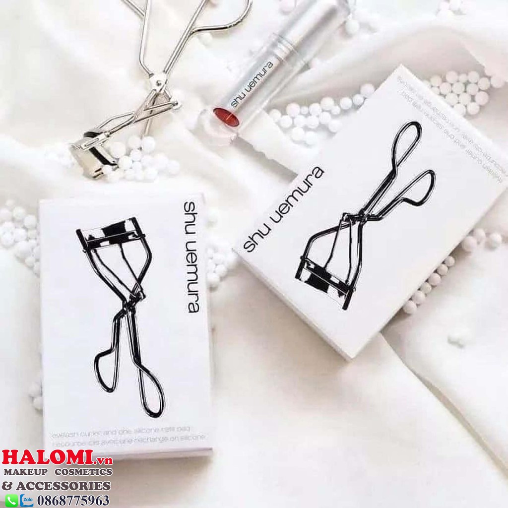 Kẹp bấm mi Shu Uemura Eyelash Curler hàng nội địa Nhật bấm siêu nhẹ đều cong chính hãng HALOMI