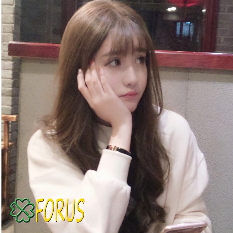 Tóc giả nữ nguyên đầu xoăn dài ❤️FREESHIP❤️ tóc cả đầu xoăn dài, tặng lưới chụp