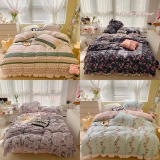 BỘ CHĂN GA GỐI COTTON ANEW CAO CẤP - BỘ CHĂN GA GỐI COTTON BÈO PHONG CÁCH HÀN QUỐC