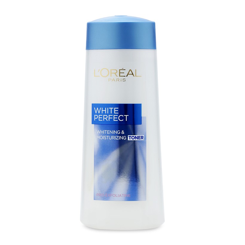 NƯỚC HOA HỒNG LÀM TRẮNG DA VÀ GIỮ ẪM L’OREAL WHITE PERFECT TONER 200ML