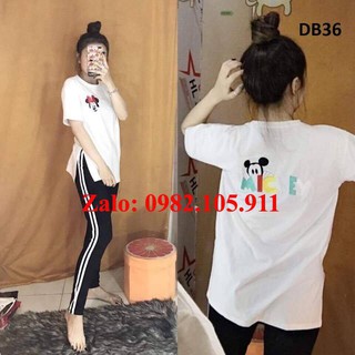 - đồ bộ dài cao cấp in hình mickey siêu hot . -db36