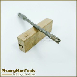 Mũi khoan bê tông Heller 4 Ngạnh size: 6x160mm - Hình chữ thập - SDS Plus, Made in Germany