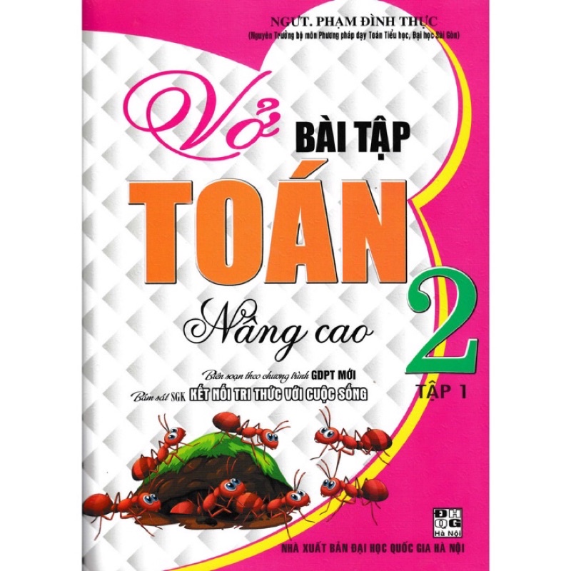 Sách - Vở Bài Tập Toán Nâng Cao 2 (Tập 1) - Bám Sát SGK Kết Nối Tri Thức Với Cuộc Sống