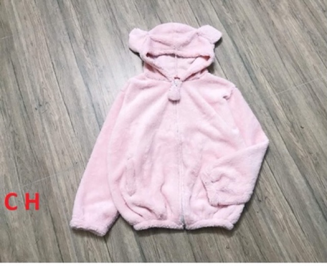 Áo gấu lông quả bông 2 mặt lông COP879 | BigBuy360 - bigbuy360.vn