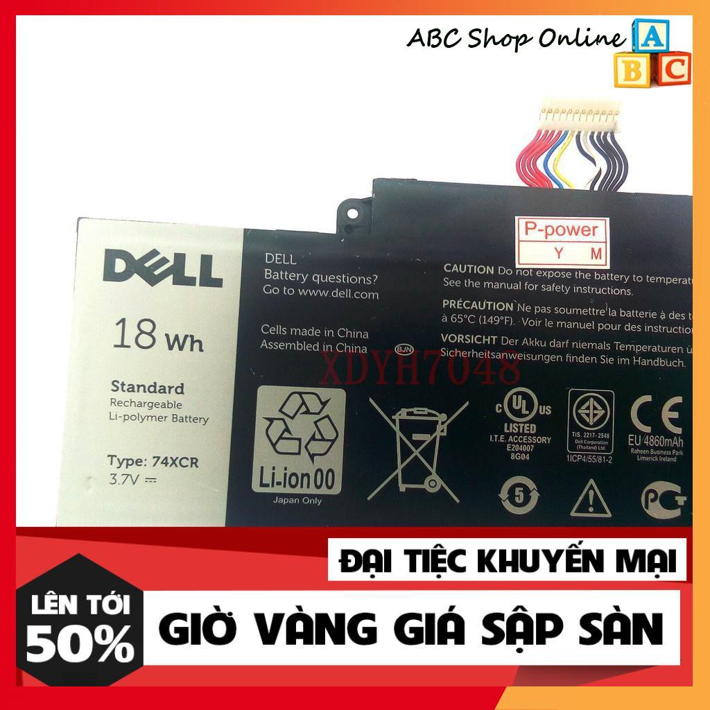 [Mã ELMS05 giảm 5% đơn 300k]Pin Dell Venue 8 Pro 5830, 74XCR (3.7V - 18Wh )