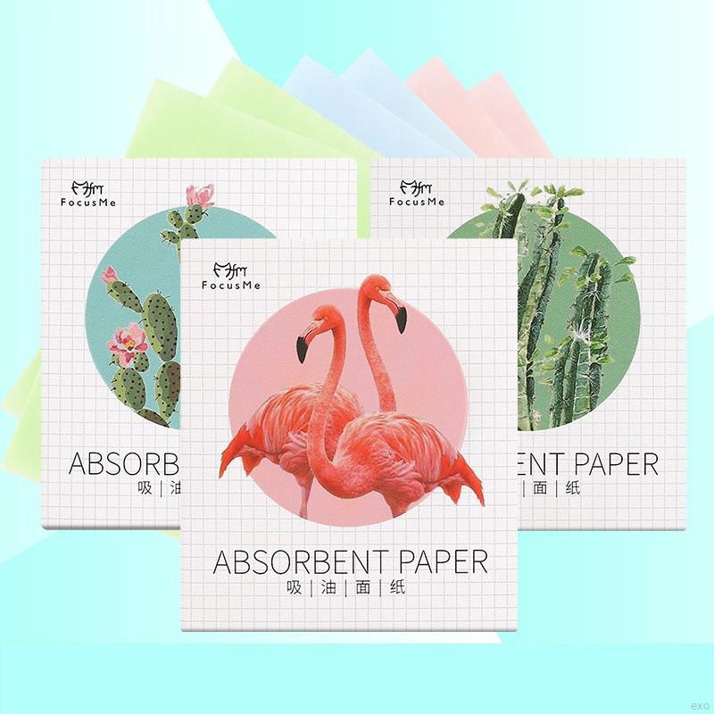 Gói 50 tờ giấy thấm dầu làm sạch da mặt | BigBuy360 - bigbuy360.vn