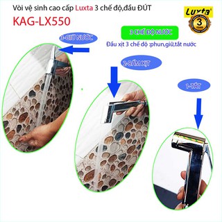 VÒI XỊT NHÀ VỆ SINH LUXTA KAG-LX550