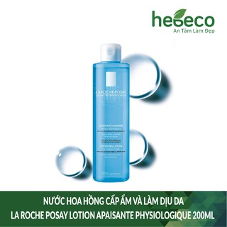 Nước hoa hồng Cấp ẩm và làm dịu da La Roche Posay Lotion Apaisante Physiologique cho da nhạy cảm 200ml - Pháp Chính Hang