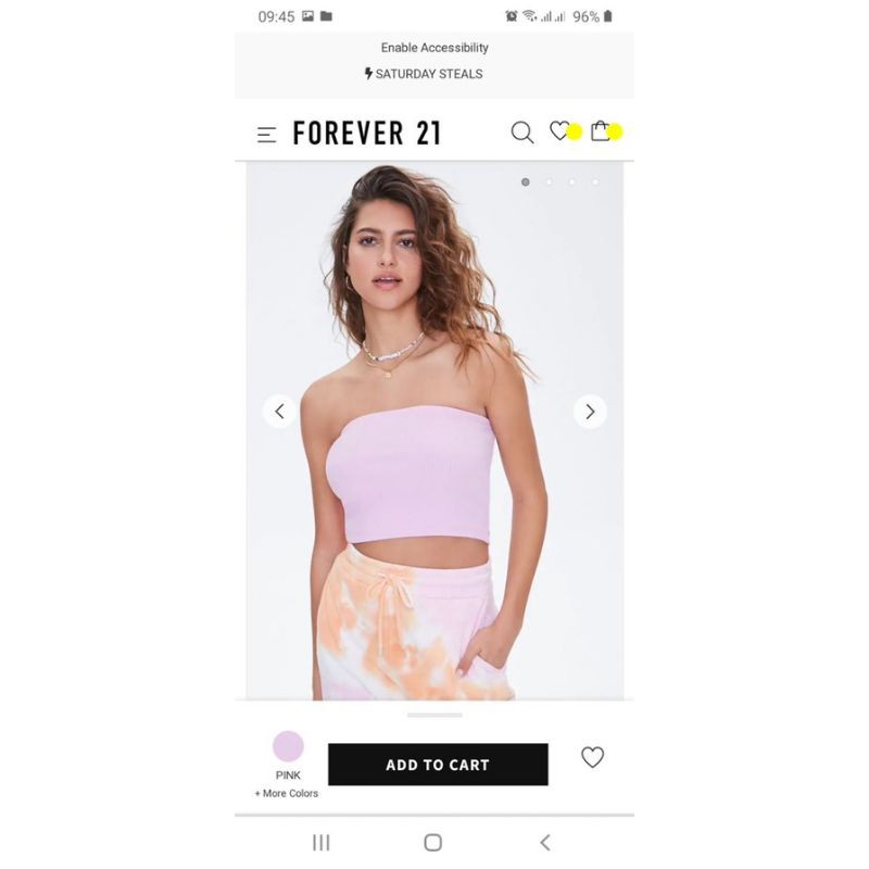 Áo ống crop top body f21 forever 21 hàng VNXK xuất dư tuồn xịn