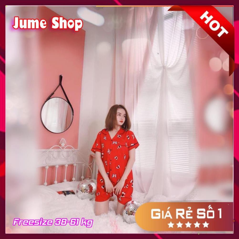 Bộ Pijama cộc đồ ngủ ❤️SIÊU ĐẸP❤️ đồ mặc ở nhà chất kate thái siêu đẹp không nhăn  ཾ  ྇