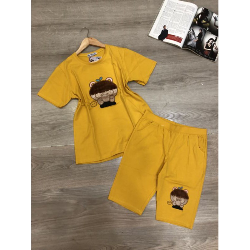 Set ngố cotton thái cao cấp