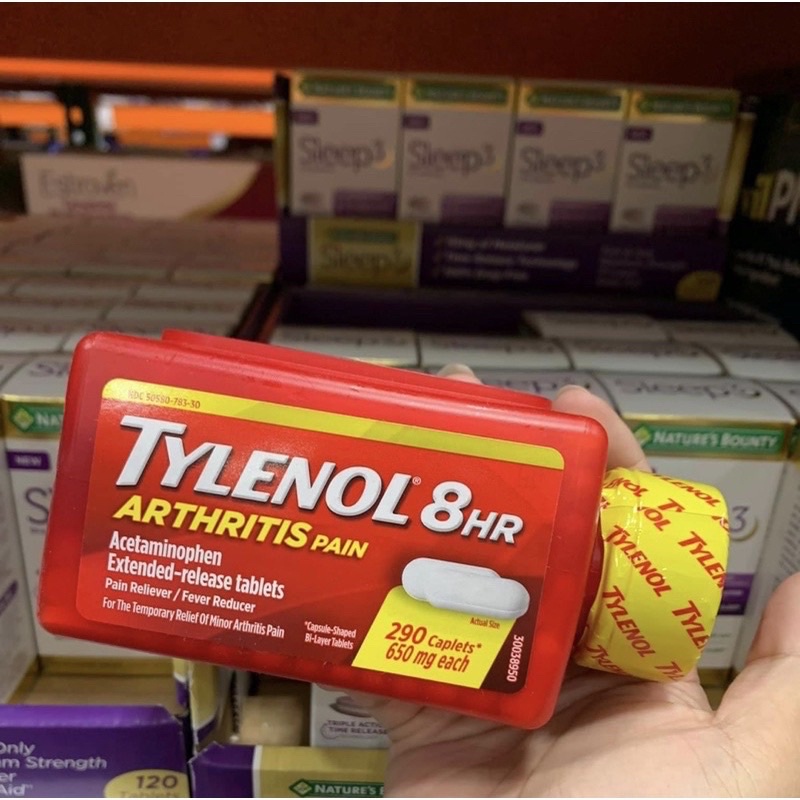 Ty.lenol 290Viên 650mg