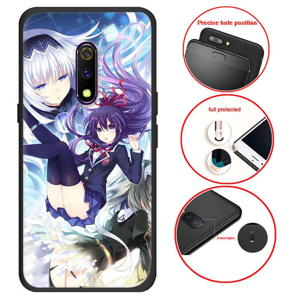 Mềm Ốp Lưng Anime Date A Live Nhiều Mẫu Mã Cho Điện Thoại Oppo F17 Pro 3 Pro Realme 5 X Pro Lite 2 A5 5i 5s 6 6i Pdd80