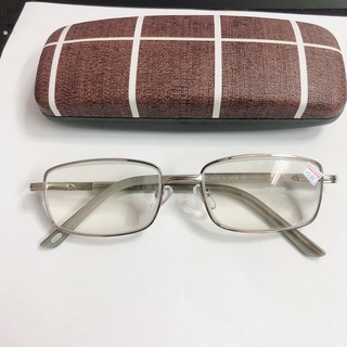 Kính lão thị titanium nhật bản đổi màu chống chói mắt  cao cấp bảo hành 1 đổi 1 KDM23UNIQUI cực sang tặng hộp