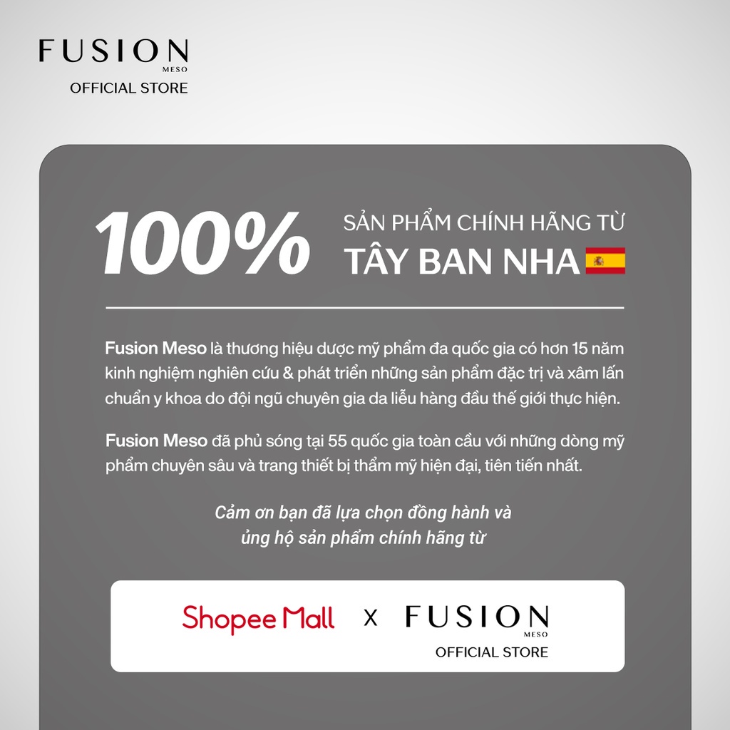 Tinh chất chống lão hóa sáng da ngừa mụn Fusion Retinol 1.0 30ml