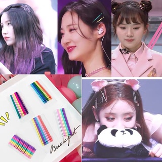 Cặp ghim tóc màu sắc xinh xắn giống idol