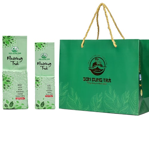 Chè Tân Cương Thái Nguyên | Trà móc câu Hương trà | Trà xanh Thái Nguyên | Trọng lượng 200g đóng hút chân không
