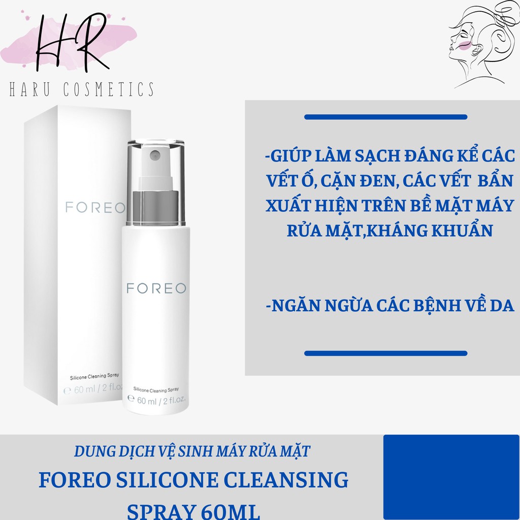 Xịt vệ sinh kháng khuẩn FOREO 60ML