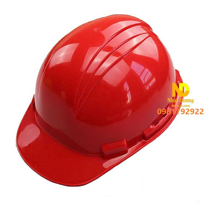 Nón bảo hộ lao động cách điện có nút vặn - HP N02 Hình Thật