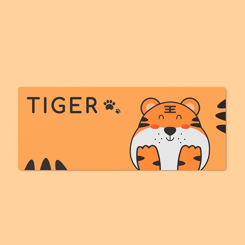 Lót chuột, pad chuột họa tiết cute, dày 3mm, bo viền chắc chắn