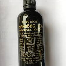 Dung dịch Nano Bạc - A68 Nano Ag (100 ml) - Diệt nấm trên cây trồng