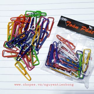 Gói ghim kẹp tài liệu màu(1gói ~38 ghim)