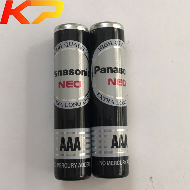 2 viên pin AA, AAA Panasonic chính hãng.