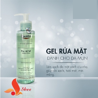 Sữa Rửa Mặt Eucerin ProAcne Solution Cleansing Gel