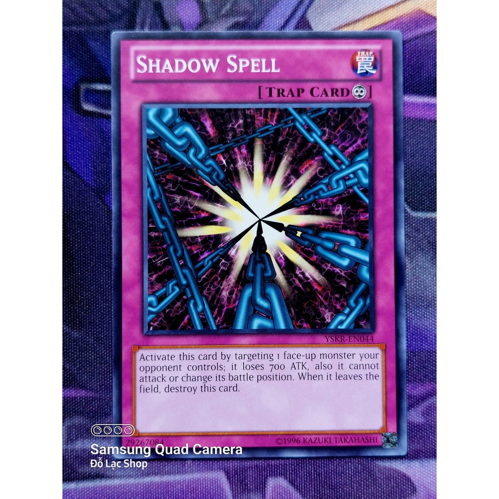 Thẻ Bài Yugioh Trap Shadow Spell - Common