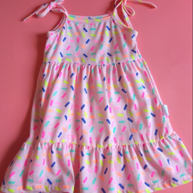 Đầm 2 dây bé gái size 2-7 tuổi