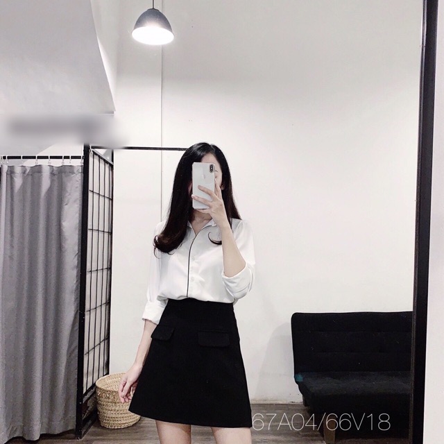 Chân váy A nắp túi | BigBuy360 - bigbuy360.vn