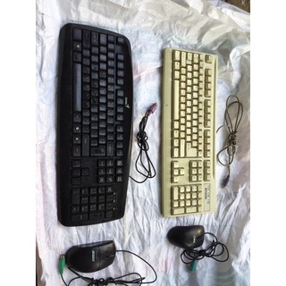 {SALE} Bộ Bàn Phím chuột CỔNG PS2 Keyboard Mouse máy tính