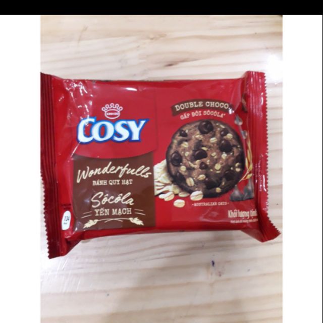 Bánh quy Cosy Yến mạch hạt socola gói 80g - 20 cái